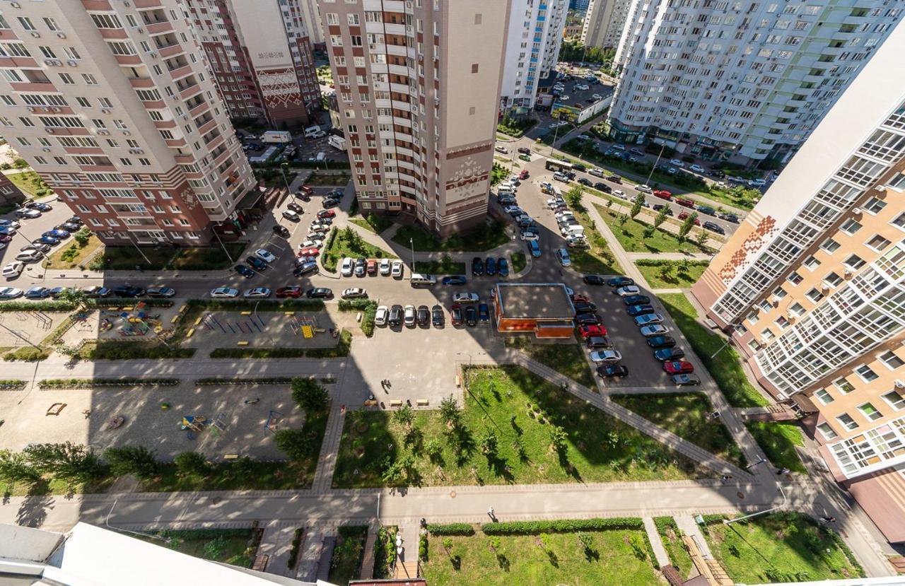 1-Ком Квартира В Новом Доме Возле Метро Осокорки Kiev Buitenkant foto